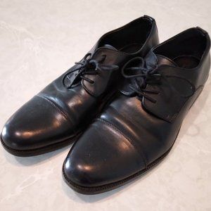 Van Heusen Mens Black Memory Foam Dress Oxford Shoes.  Size 10.5M